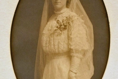 Emma DeBoom Witzel Sept 1907 wedding photo