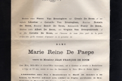 Death-Notice-1881-Marie-Reine-de-Paepe_French-2